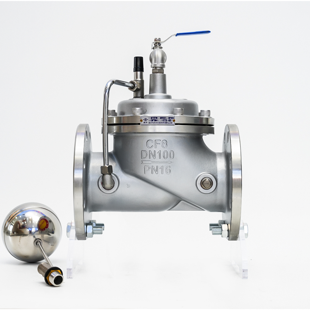 Van phao điều khiển từ xa bằng thép không gỉ 100X-16P