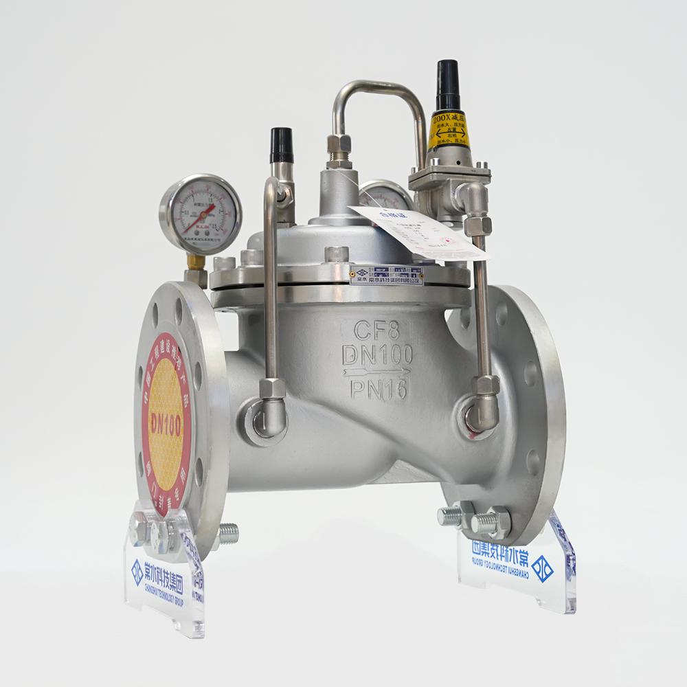 Van giảm áp điều chỉnh bằng thép không gỉ 200X-16P